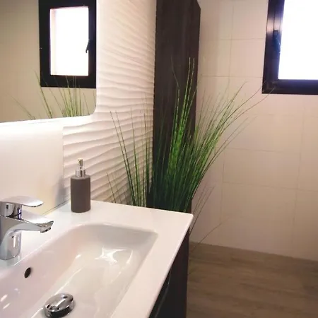 Modernes Ferienhaus Mit Grosser Gartenterrasse Sowie Meerblick Vakantiehuis Costa Calma
